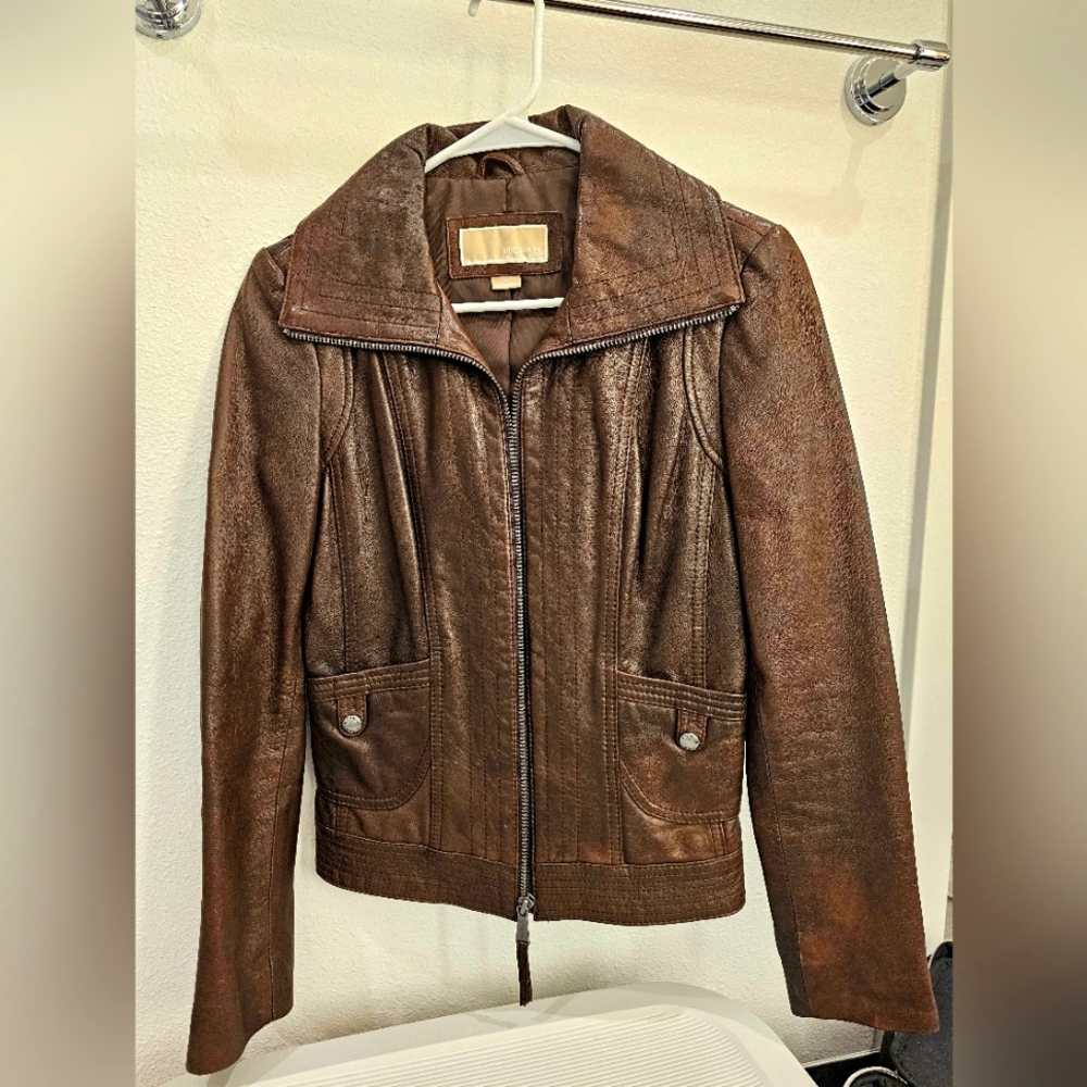 Michael Kors REAL LEATHER jacket